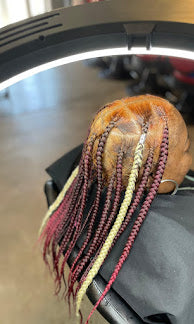 Brads & kinky twist & Pixies