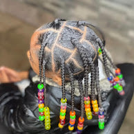 Brads & kinky twist & Pixies