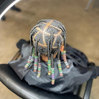 Brads & kinky twist & Pixies